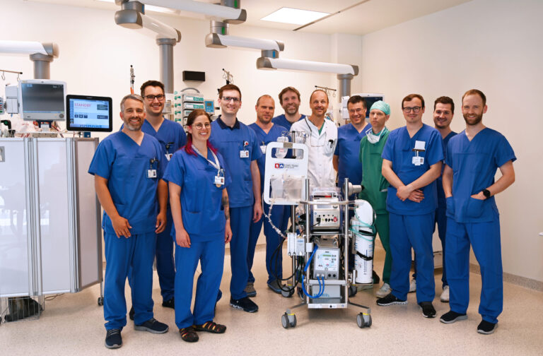 ECMO-Therapie Kernteam im LKH Feldkirch – Geschäftsbericht LKH 2023